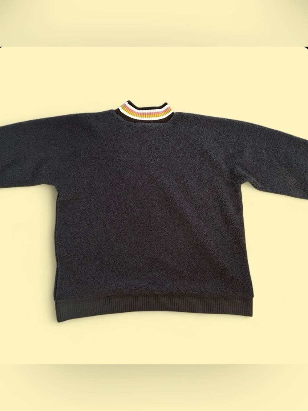 "The City of Dreams" Romi Story New York Sherpa Fleece Pullover Plus Size - Picture 2 of 5